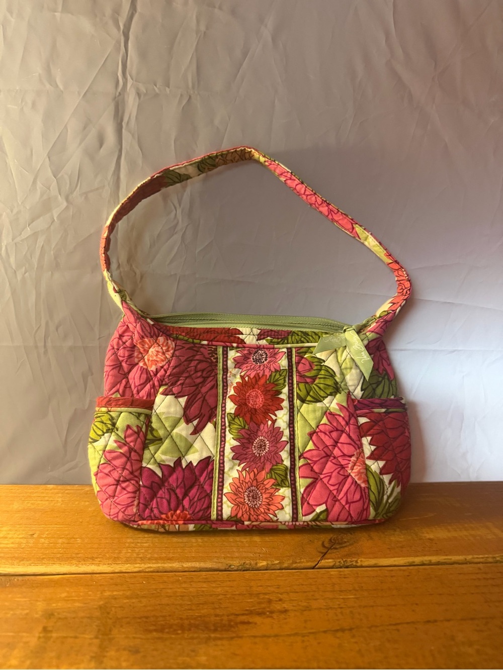 Vera Bradley Quilted Floral Shoulder Bag